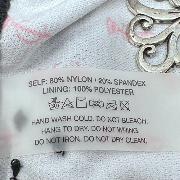 Juicy Couture Logo Black Label Deep Scoop Back High Cut One Piece Swimsuit Med - Picture 10 of 13